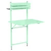 Table De Balcon Pliante FERMOB Bistro - Vert Opaline -Jardin Meubles Boutique 027083 table jardin fixer fermob bistro balcon vert opaline