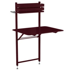 Table De Balcon Pliante FERMOB Bistro - Cerise Noire