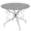 Table De Jardin 4 Personnes FERMOB Montmartre Ø 96 Cm - Gris Orage 2 Table De Jardin 4 Personnes FERMOB Montmartre Ø 96 Cm - Gris Orage -Jardin Meubles Boutique 063026 table jardin fermob montmartre 96 cm gris orage