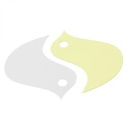 Dessous De Plat FERMOB Oiseaux - Citron Givré / Blanc Coton