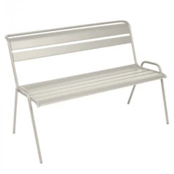 Banc De Jardin FERMOB Monceau - Gris Argile