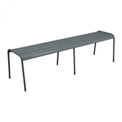 Banc De Jardin FERMOB Monceau XL - Gris Orage