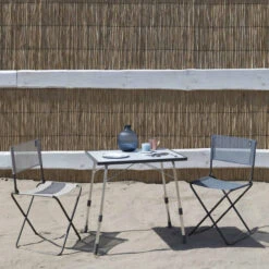 Chaise De Jardin Pliante LAFUMA CNO Batyline Iso - Océan 7 Chaise De Jardin Pliante LAFUMA CNO Batyline Iso - Océan -Jardin Meubles Boutique lfm1249.8547 chaise jardin pliante lafuma cno batyline iso ocean ambiance 2