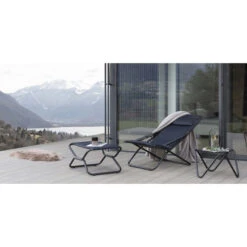 Bain De Soleil LAFUMA Transabed AirComfort - Acier -Jardin Meubles Boutique lfm2853.6135 bain soleil lafuma transabed aircomfort acier ambiance 2