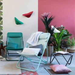 Coussin LAFUMA Aurore 40 X 40 Cm - Rouge 9 Coussin LAFUMA Aurore 40 X 40 Cm - Rouge -Jardin Meubles Boutique lfm2974 9303 coussin lafuma aurore 40 40 cm rouge ambiance 2