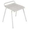 Tabouret De Jardin Empilable FERMOB Monceau - Gris Argile -Jardin Meubles Boutique monceau tabouret gris argile