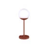 Lampe FERMOB Mooon! - Ocre Rouge -Jardin Meubles Boutique mooon lampe h41 lum froide ocre rouge