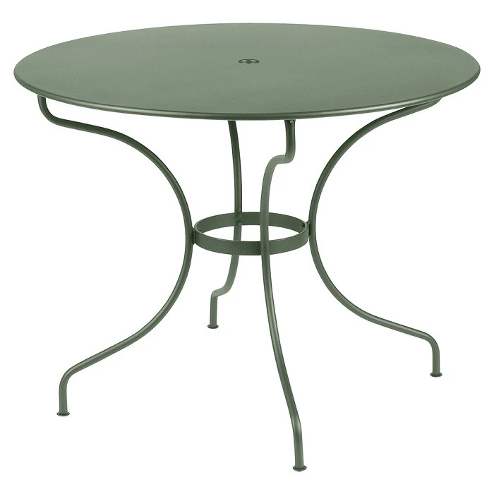 Table De Jardin 5 Personnes FERMOB Opéra + Ø 96 Cm - Cactus 3 Table De Jardin 5 Personnes FERMOB Opéra + Ø 96 Cm - Cactus